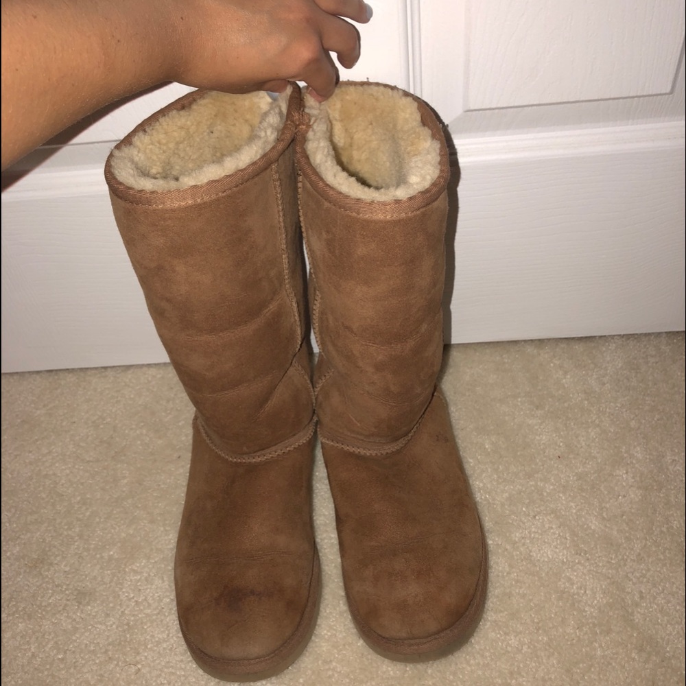 Tall Chestnut UGG Boots